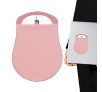 External Hard Drive Holder for Laptop - Shape Reusable Adhesive Stick- Pouch - Pouch Holder for Computer Accessories, Sleeve Storage Organizer for Battery Pack