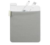 External Hard Drive Holder - Pocket Pouch For Laptop, Stick-Onn Pocket Pouch For External Portable S-S-D, Reusable Sleeve Storage Organizer For Battery Pack, Wireless Mouse, Cables, And Earphones