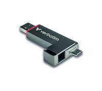 External Hard Drive - Verbatim - Dual QuickStick - 1 To - USB-A/C - 3.2 Gen1