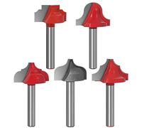 External Hex Head Screw, 1pc 6mm Shank Wood Router Bit Straight End Mill Trimmer Cleaning Flush Trim(NO1)