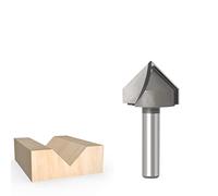 External Hex Head Screw, 1pc 8mm Shank 90 Degree V Groove Template VGroove V Grooving Router Bit8X9.52X60Degree(8X25.4X90Degree)
