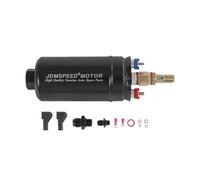 External Inline Fuel Pump Electric 300LPH High Flow 12V Replacement For 0580254044 044 Universal Fuel Injection Pump AN10 Inlet / AN6 Outlet