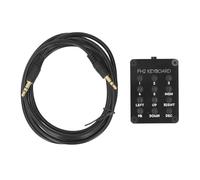 External Keypad Remote Control Keypad for FT891 FH2 FT991A FTDX3000 FTDX9000 FT950 FT450 FTDX5000 Radio Accessories Black 2.36x1.77x0.31in