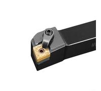 External Lathe Turning Holder MCLNR 1616H12 16x100mm for CNMG1204 Insert with Right Hand Orientation and 95 Degree Cutting Edge Angle Carbon Steel