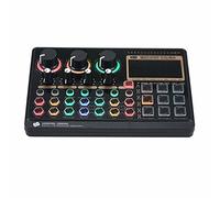 External Live Sound Card Multifunctional Sound Mixer Board for Live Streaming Music Recording Singing 14 Effects