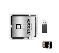 External Memory Card with Metal Housing & Fast Read Write Plug & Play Flashing Cartridge for Gaming Save Game Card