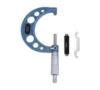 External Micrometer 25-50mm Metric Scale Instrument for Accurate Metalworking Thickness Checks Featuring Clear Graduations(0-25mm)