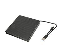 External Optical Disc Drive Enclosure Kit, Ultra Slim Portable USB 3.0 Type C External CD Burner Compatible with 9.5mm 9mm SATA Tray Loading CD DVD BD Optical Drive (Type C)