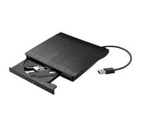 External Optical Drive - Laptop Disk Drive | Portable External Drive | High Speed Slim Disk Burner, Shock Resistant Floppy Disk Drive for Desktop PC