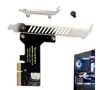 External PCIe Card - PCIe Adapter Card, PCIe Expansion Card, Diversity High Speed Dual Port Computer Accessories for Motherboard Advanced Reading/Data Writing