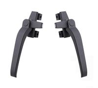 External Push For Window Handle Replacement Kit 2Pcs with Right and Left Hand Designed for Various For Window and Door Applications (Gray)