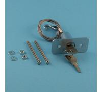 External Release Device - Flat Key Type with 3 foot Cable Garage Door Opener Spares and Parts