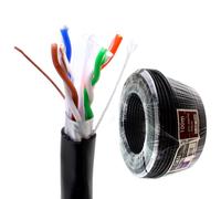 kenable External SHIELDED CAT6 Outdoor Use COPPER Ethernet Cable FTP Reel 100m