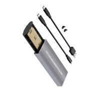 External Solid Disk Enclosure With Double Protocols Toolless Design Aluminum Case USB C 3.2 Solid Disk Enclosure USB C