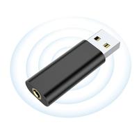 External Sound Card - 3.5mm External Sound Card for Laptop Plug and Play, USB Headset Adapter, Driver USB Audio, External Headset Audio Adapter for Game, League of Legend, Headset