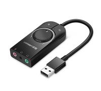 External Sound Card UGREEN CM129 USB 15 cm Black