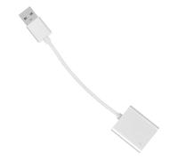 External Sound Card Converter PC Mic Adapter with High Compatibility