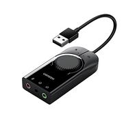 External Sound Card UGREEN CM129 USB 15 cm Black