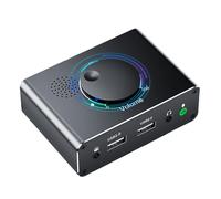 External Sound Card USB Adapter With Volumes Adjustment Stereo Sound Card With 3.5mm Microphone Port For Laptop Desktop Volumes Control Soundcard