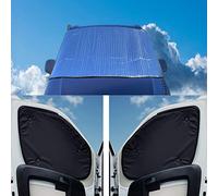 External Thermal Blinds To Fit Ford Transit (Years 2014 to Date) With Black Lining