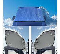 External Thermal Blinds To Fit Ford Transit (Years 2014 to Date) With Khaki Green Lining