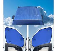 External Thermal Blinds To Fit Iveco Daily (Years 2014 to Date) With Blue Lining