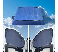 External Thermal Blinds To Fit Volkswagen Transporter T6.1 (Years 2020 to Date) With Navy Lining