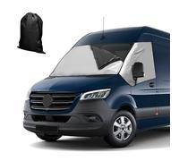External Thermal Windscreen Cover for Mercedes Sprinter 2019-2025, Waterproof Front Windscreen Wrap Cover Windshield Blackout Snow Ice Shield Dust Sun Screen Wrap
