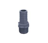 External Thread Hose Connector Barb Hose Fitting Connector Adapter PVC Pipe Adapter Pipe Fittings(G1/2" x 12mm)