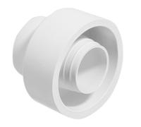 External Toilet Flush Cone Rubber White Pipe to Pan Sealing Flexible Stretch Washer WC Connector