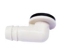 External Unit Drain Hose Connector, Air Conditioner Drain Outlet Nozzle, Lightweight Elbow Fitting for Efficient Water Drainage, Ideal for Homeowners and Professional Technicians