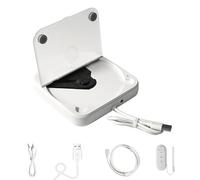 External Universal CD Player for Car with Dust Cover, Portable Car CD Player with AUX Cable, Plugs into Car USB Port, TV, Laptop, Computer