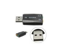 External USB 2.0 for 3D Virtual Audio Sound Card Adapter Converter 5.1CH