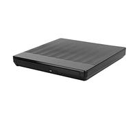 External USB 3.0 Optical Drive DVD Writer Burner for Laptop Desktop Mac with Type C USB 2.0 for Mac OS Black