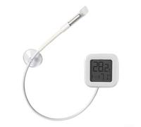 External Water Temperature Sensor for Aquariums, 304 Stainless Steel Probe with 0.1°C Accuracy, Smart Remote Monitoring via for for mi Home Application(fresh water 1m)