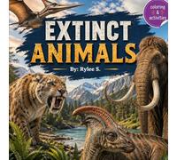 Extinct Animals Coloring Book