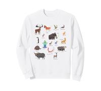 Extinct Animals Dinosaur Wildlife Gift Nature Science Lover Sweatshirt
