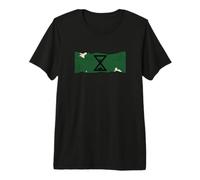 Extinction Rebellion Hourglass Flag Textless Climate Action Premium T-Shirt