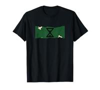 Extinction Rebellion Hourglass Flag Textless Climate Action T-Shirt