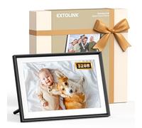 EXTOLINK 10.1" Smart WiFi Digital Picture Frame with 32GB Storage,1280 x 800 HD IPS Touch Screen Auto-Rotate for Wall/Tabletop, for Woman,Mom, Dad, Wife