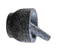 Extra Big Rock Grinding Bowl and Pounder Kitchen Tool for Crushing Ingredients Seasonings and Snacks Plant Crusher Rock Set
