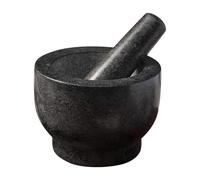 Extra Big Rock Grinding Bowl and Pounder Kitchen Tool for Crushing Ingredients Seasonings and Snacks Plant Crusher Rock Set