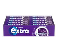 Extra Blueberry Flavour Sugar Free Chewing Gum 10 pieces (1 x30x36 Packs)