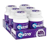 Extra Blueberry Flavour Sugarfree Chewing Gum Bottle 6 x 46 Pieces
