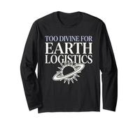 Extra Celestial Girl Alien Glam Not from This Planet Gift Long Sleeve T-Shirt