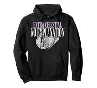 Extra Celestial Girl Alien Glam Not From This Planet Gift Pullover Hoodie