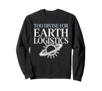 Extra Celestial Girl Alien Glam Not From This Planet Gift Sweatshirt