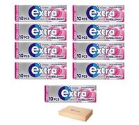 Extra Chewing Gum 9 x Sugar Free Selection Fresh Bubblemint Little Moments of Refreshment Sold by VR Angle