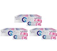 Extra Chewing Gum Bubblemint Flavour Sugar Free, 90 Packs of 10 Pieces