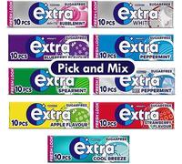 Extra Chewing Gum Pick and Mix All Flavours Helps keep Teeth Clean And Mouth Fresh (10)